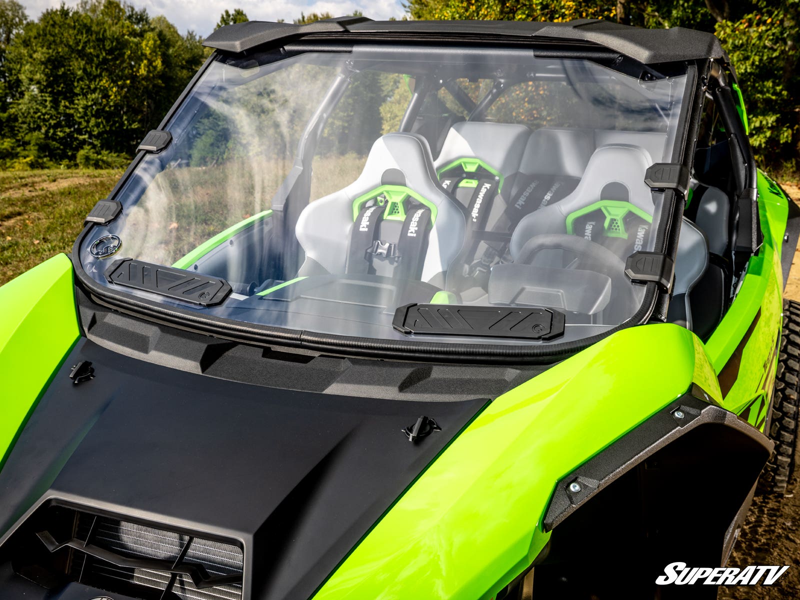Kawasaki Teryx H2 Vented Windshield - Offroad Armor