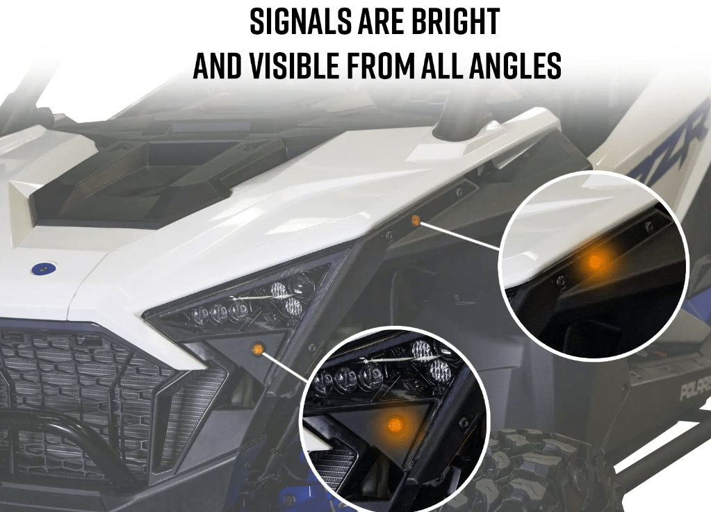 Kawasaki Teryx KRX 1000 Deluxe Plug & Play Turn Signal Kit - Offroad Armor