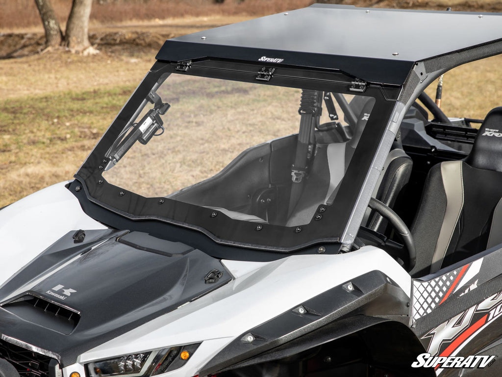 Kawasaki Teryx KRX 1000 MaxDrive Power Flip Windshield - Offroad Armor