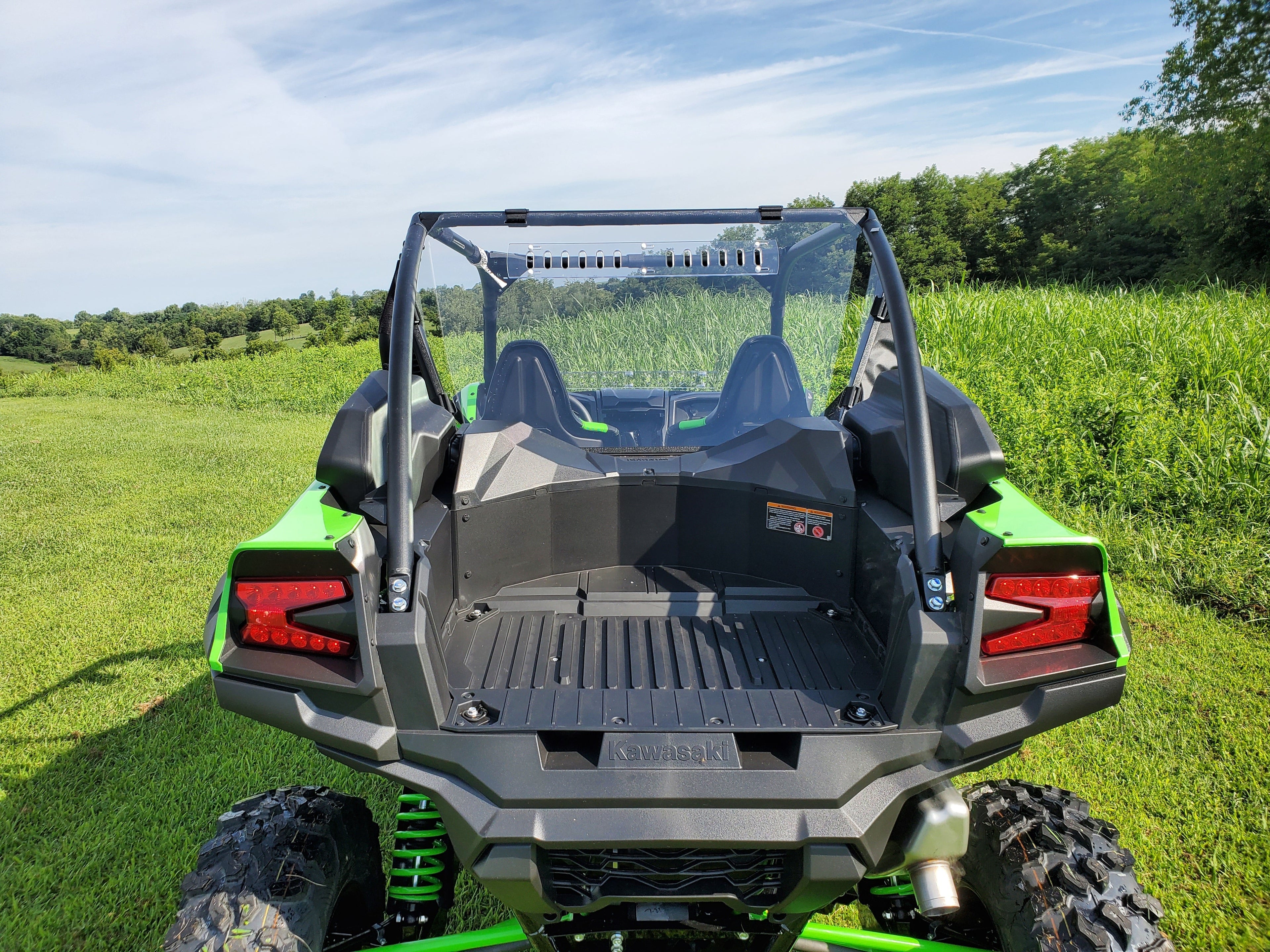 Kawasaki Teryx KRX Crew - 1 Pc Polycarbonate Rear Windshield