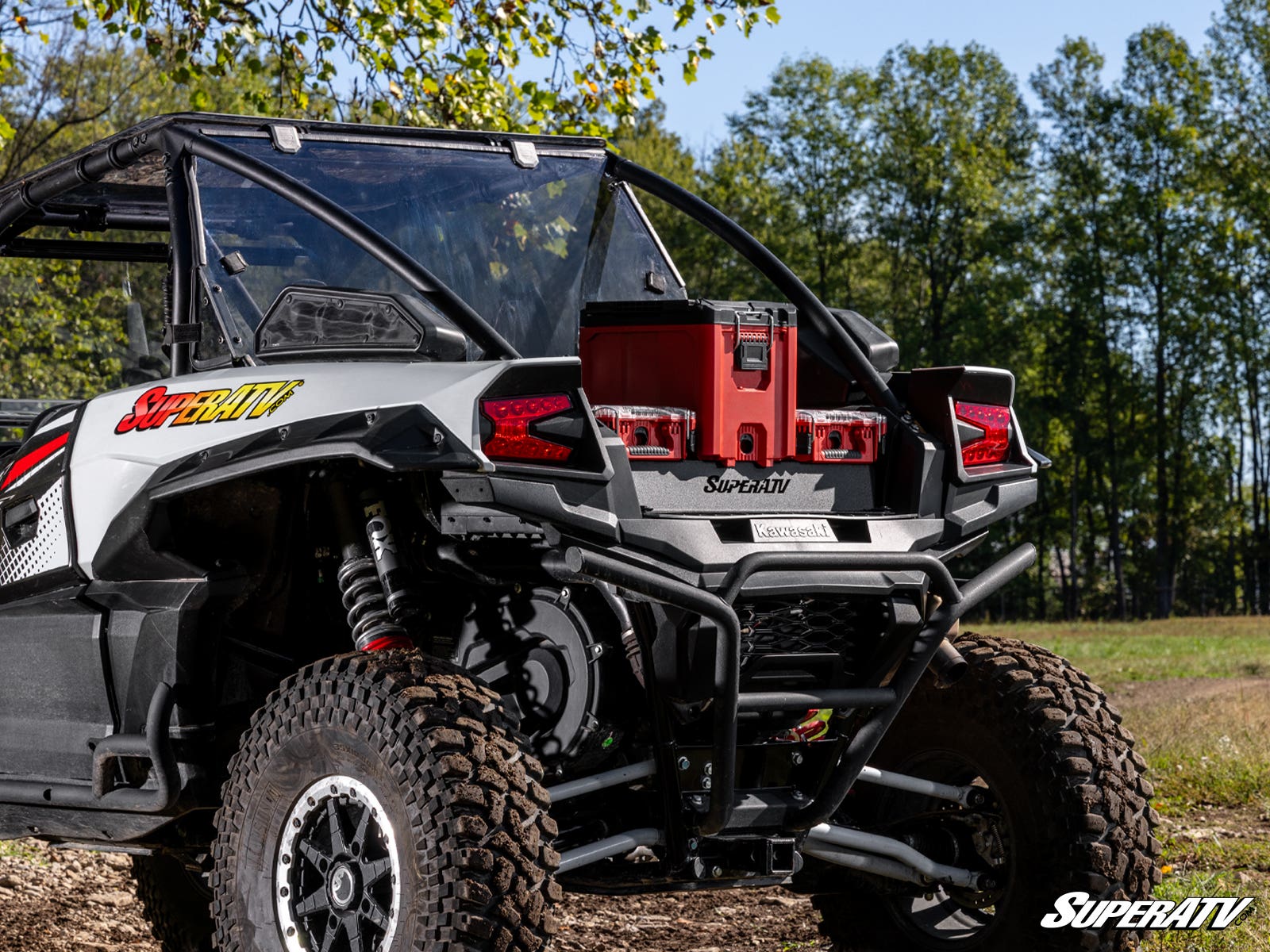 Kawasaki Teryx KRX Milwaukee Compatible Bed Mount - Offroad Armor