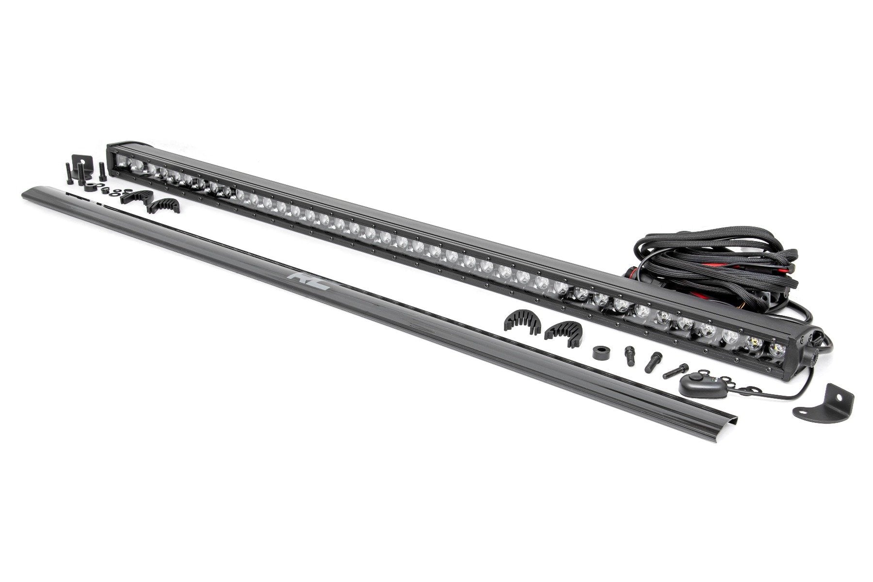 Rough Country Black Series LED Light Bar | 40 Inch | Single Row