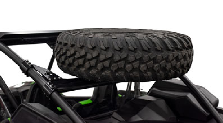 Tusk Spare Tire Carrier Teryx KRX 1000