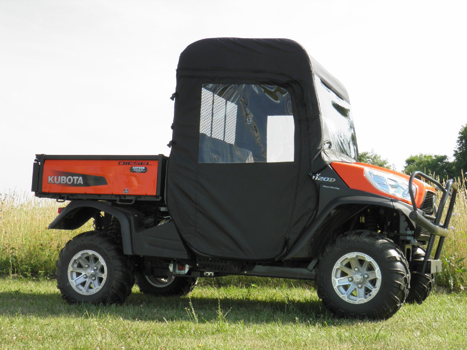 Kubota RTV Soft Full Enclosure with Vinyl Windshield - All Single Cab Models - Offroad Armor