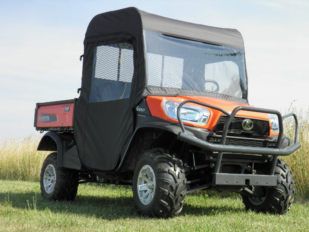Kubota RTV Soft Full Enclosure with Vinyl Windshield - All Single Cab Models - Offroad Armor
