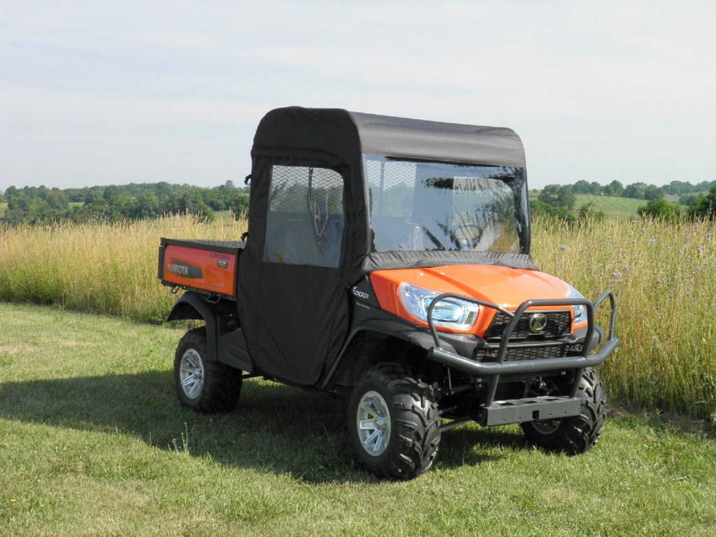 Kubota RTV Soft Full Enclosure with Vinyl Windshield - All Single Cab Models - Offroad Armor