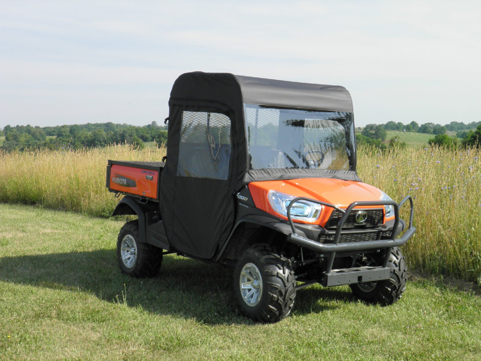Kubota RTV Soft Full Enclosure with Vinyl Windshield - All Single Cab Models - Offroad Armor