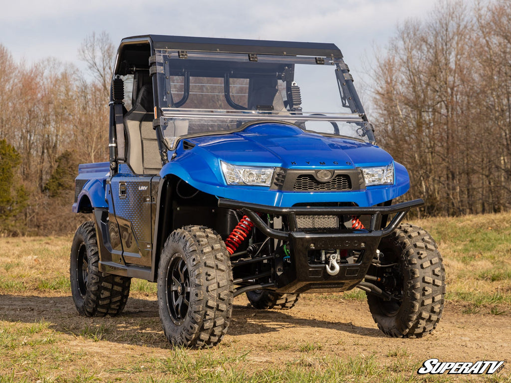 KYMCO UXV Scratch - Resistant Flip Windshield - Offroad Armor