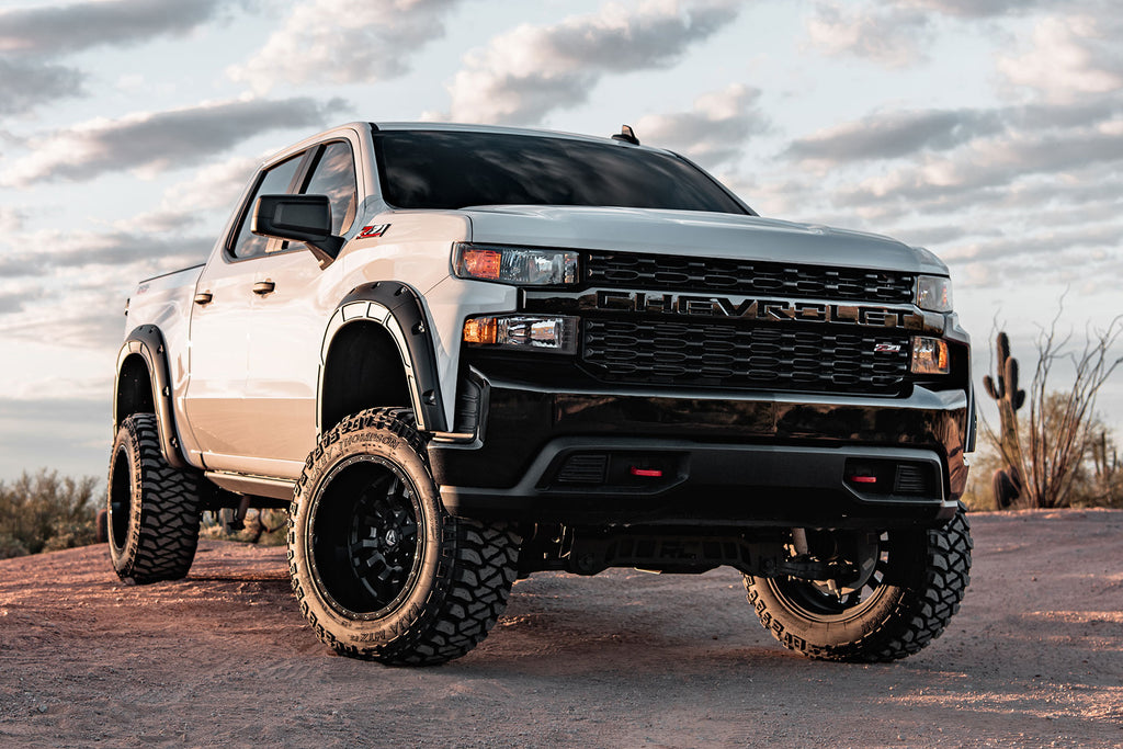 Fender Flares | Defender | GXG Tungsten | Chevy Silverado 1500 2WD/4WD (2019-2025 & Classic)