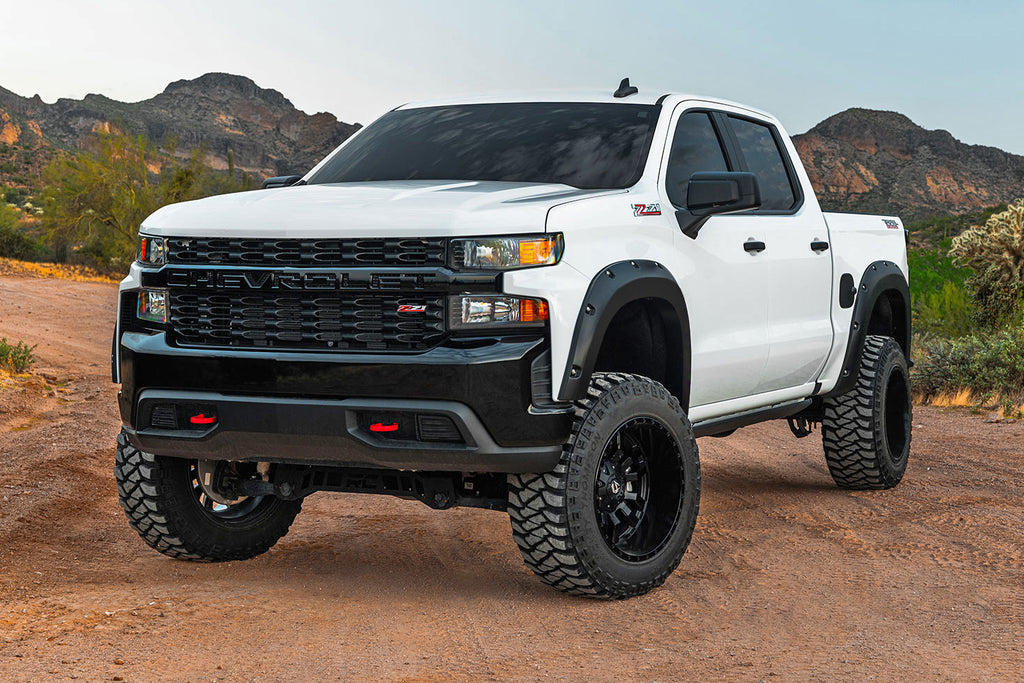 Pocket Fender Flares | GXP Lakeshore Blue | Chevy Silverado 1500 (22-25)