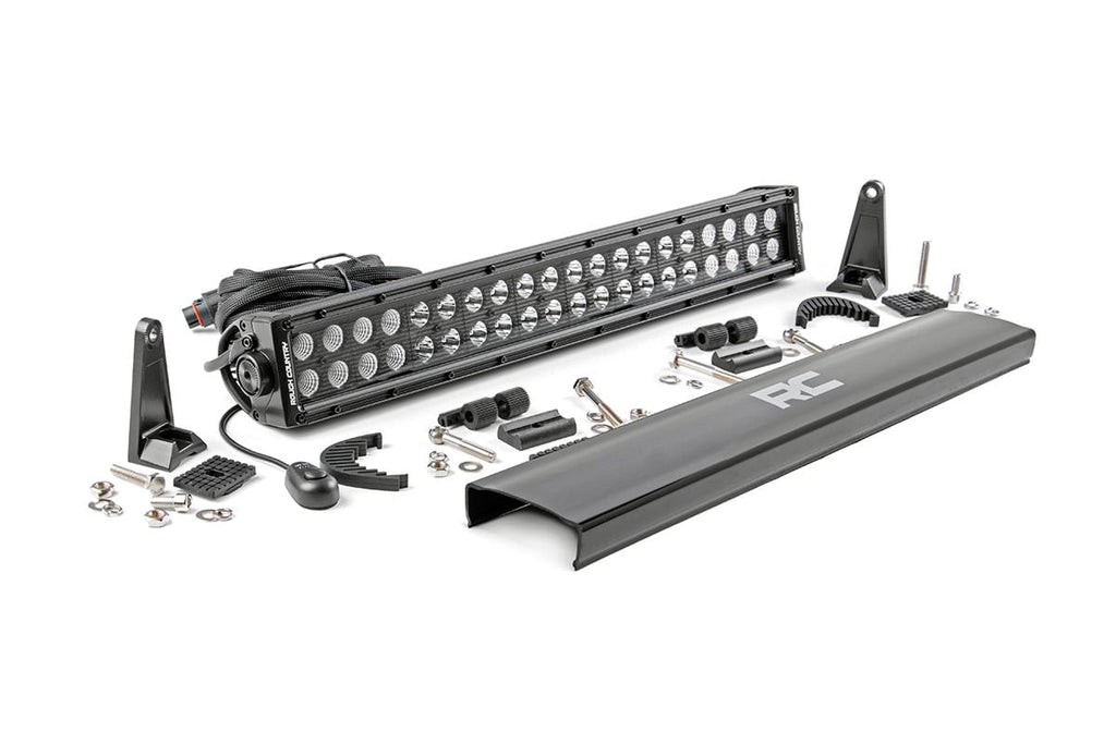 Rough Country Black Series LED Light | 20 Inch | Dual Row