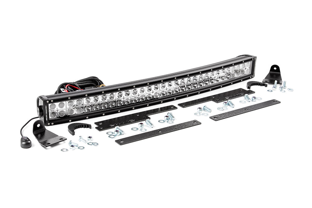 Rough Country Chevrolet 30in Curved Cree LED Grille Kit | Dual Row (14-15 Silverado 1500)
