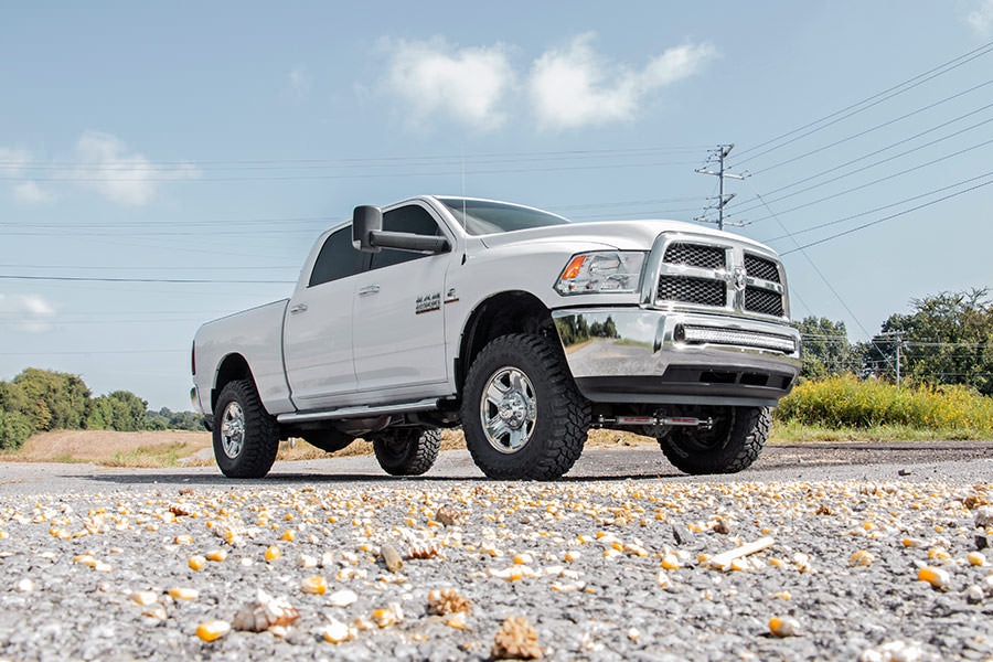 Rough Country LED Light | Bumper Mount | 40" Black Dual Row | Ram 2500 4WD (10-18)