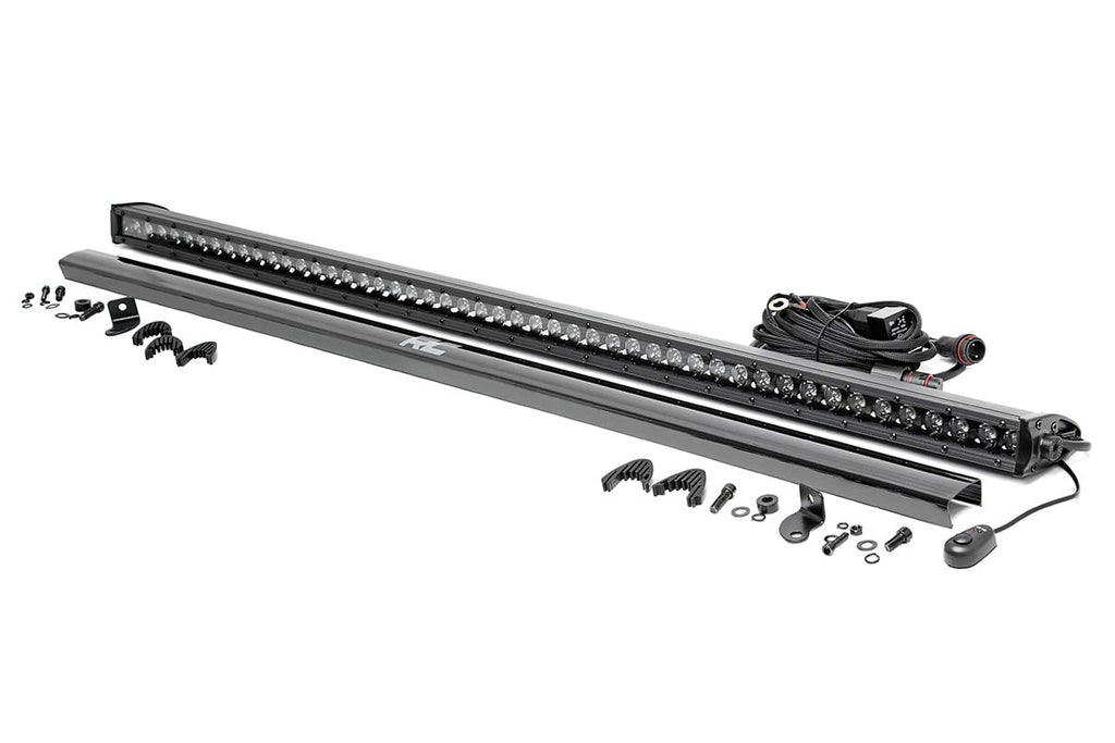 Rough Country Black Series LED Light Bar | 50 Inch | Single Row