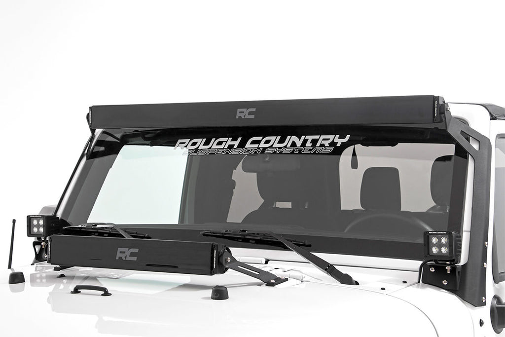 Rough Country Black Series LED Light | 50 Inch | Dual Row