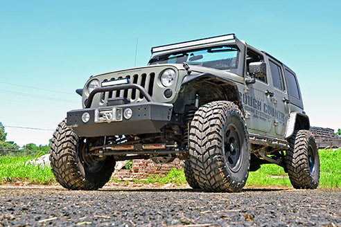 Rough Country Chrome Series LED Light | 20 Inch | Dual Row | White DRL