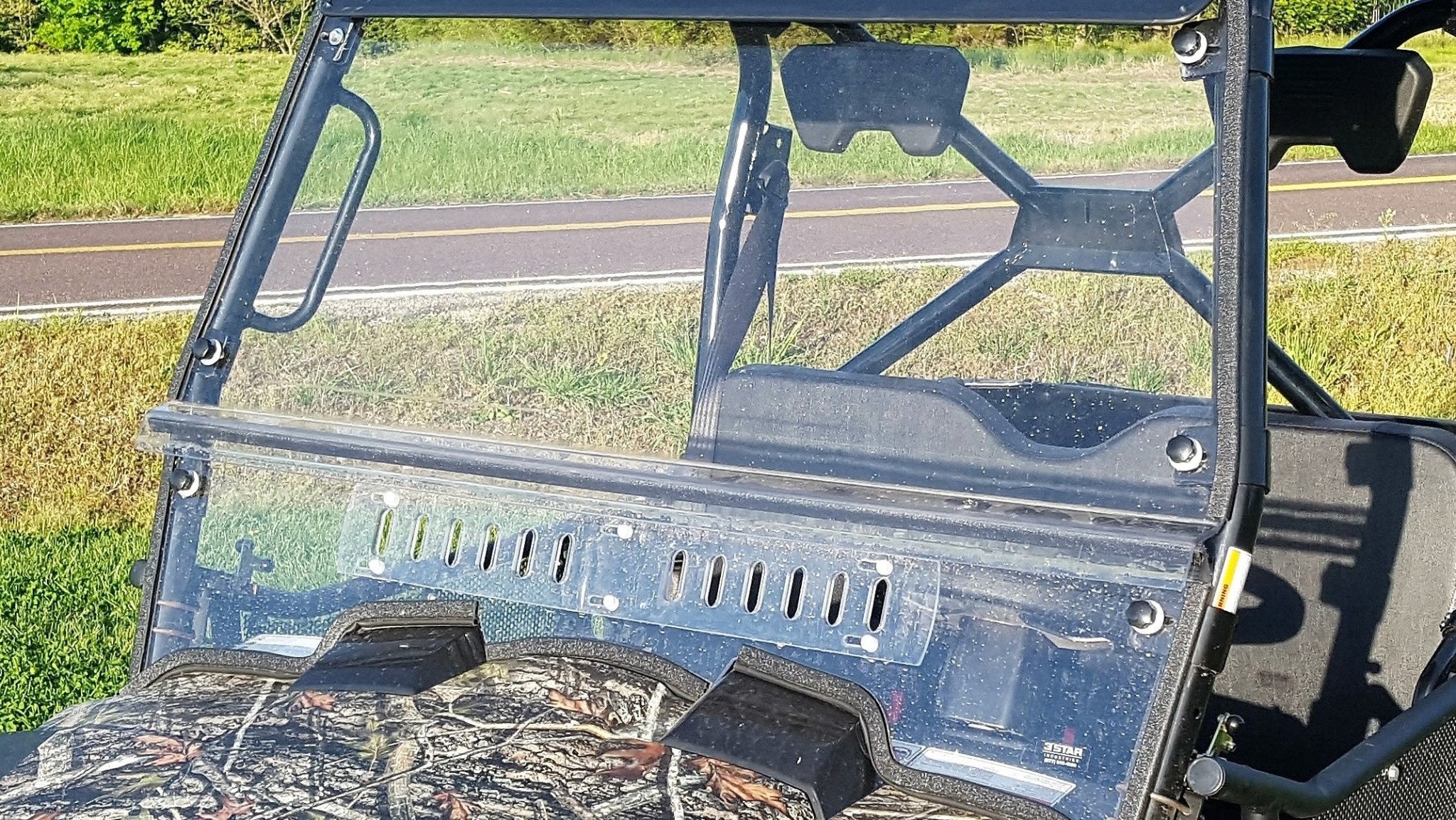 Mahindra Retriever 750/1000 Split Lexan Windshield - Offroad Armor