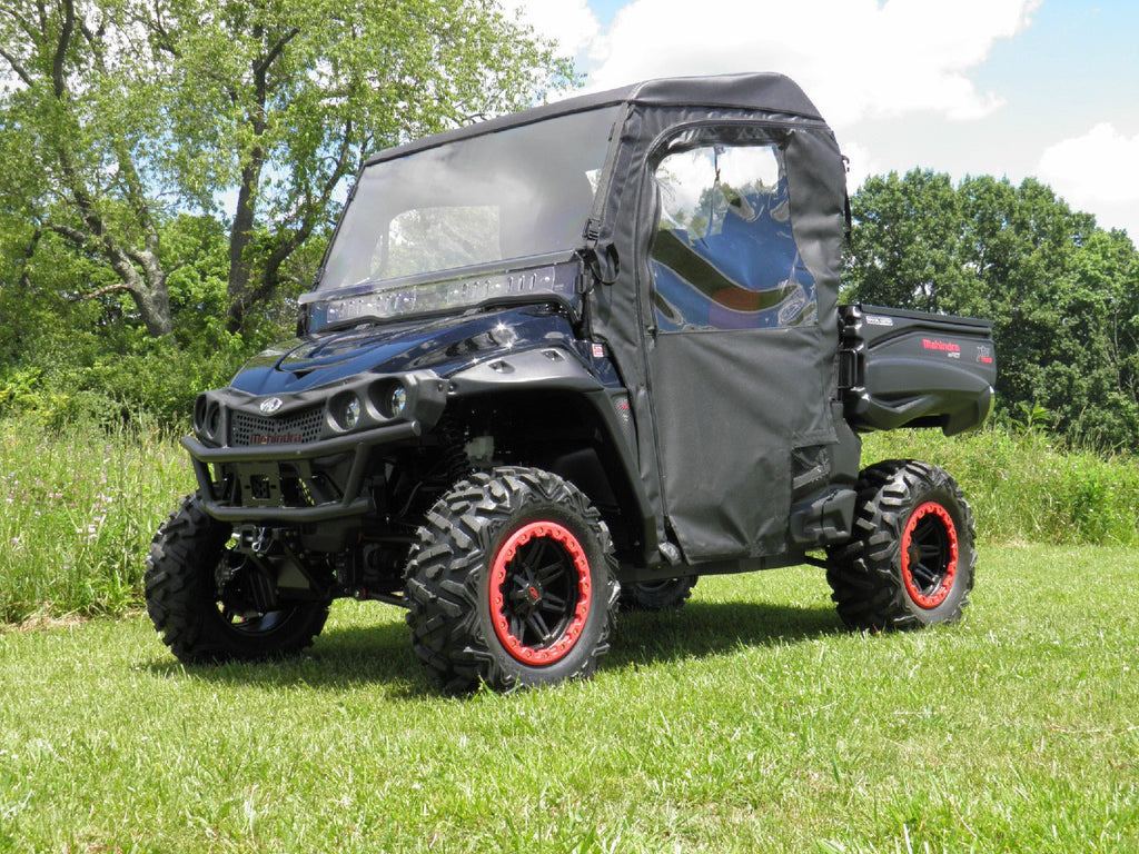 Mahindra Retriever (Xtv) 750/1000, Intimidator 750/1000 Soft Doors And Rear Window Combo For An Existing Hard Windshield And Top - Offroad Armor