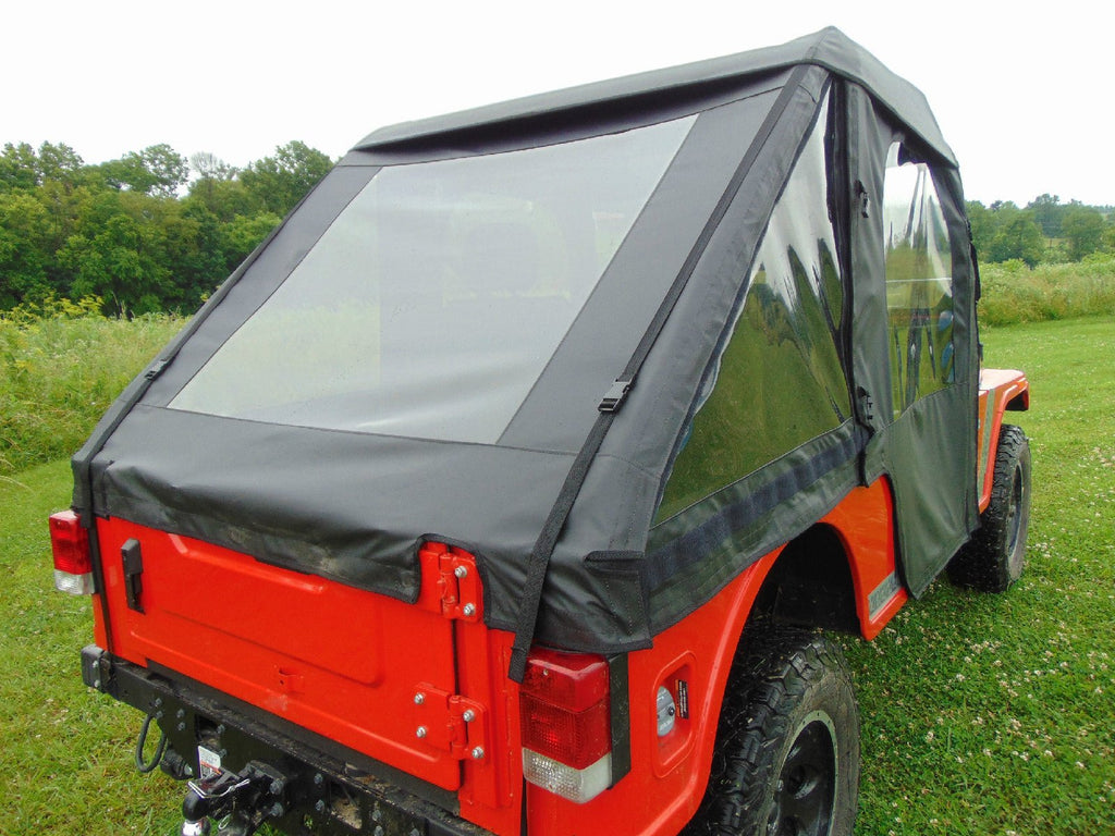 Mahindra Roxor Soft Cab Enclosure With Full Bed Cover And Lexan Windshield - Offroad Armor