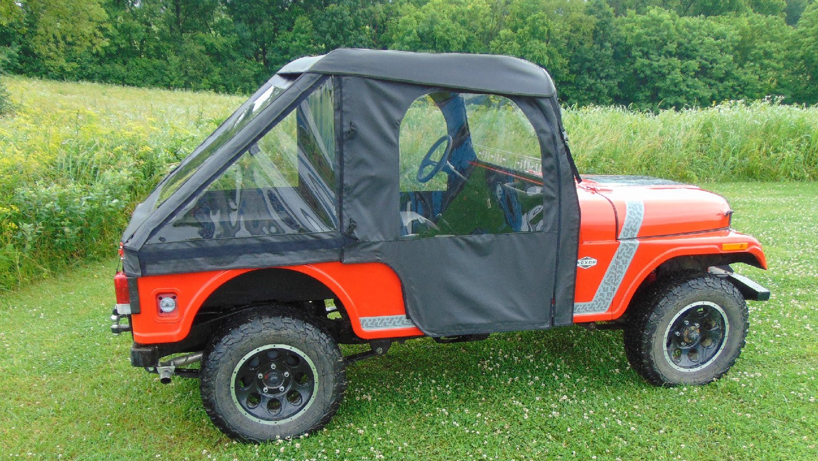 Mahindra Roxor Soft Cab Enclosure With Full Bed Cover And Lexan Windshield - Offroad Armor