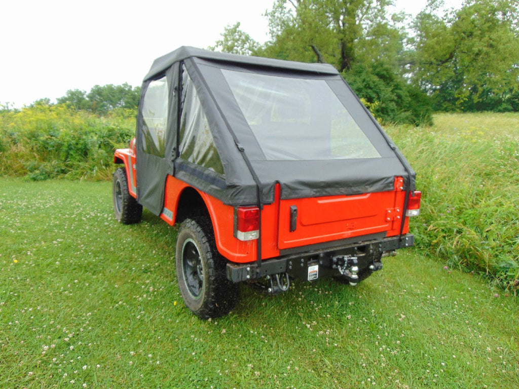 Mahindra Roxor Soft Cab Enclosure With Full Bed Cover And Lexan Windshield - Offroad Armor