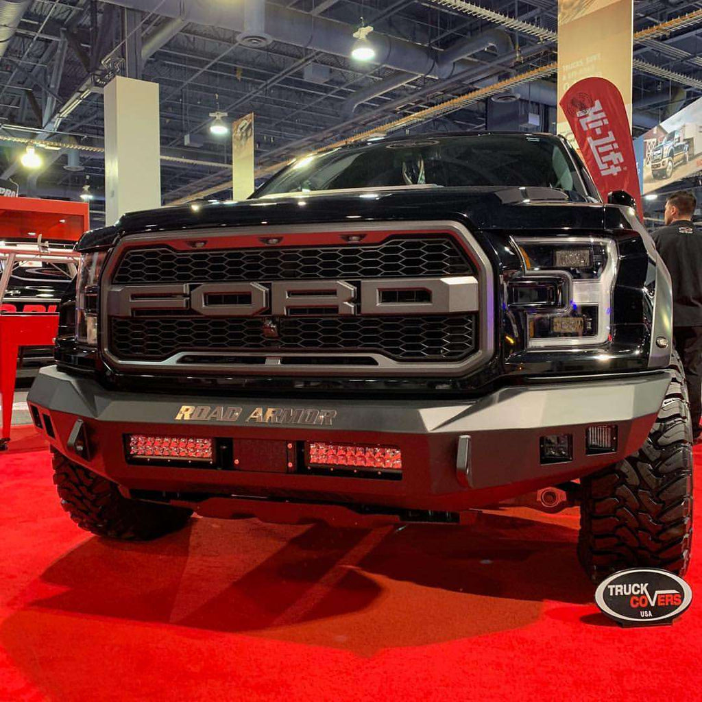 2018-2020 Ford F-150 Stealth Front Non-Winch Bumper - Texture Black