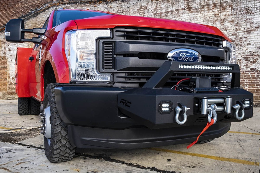 Rough Country EXO Winch Mount Kit | Ford Super Duty 2WD/4WD (2017-2020)