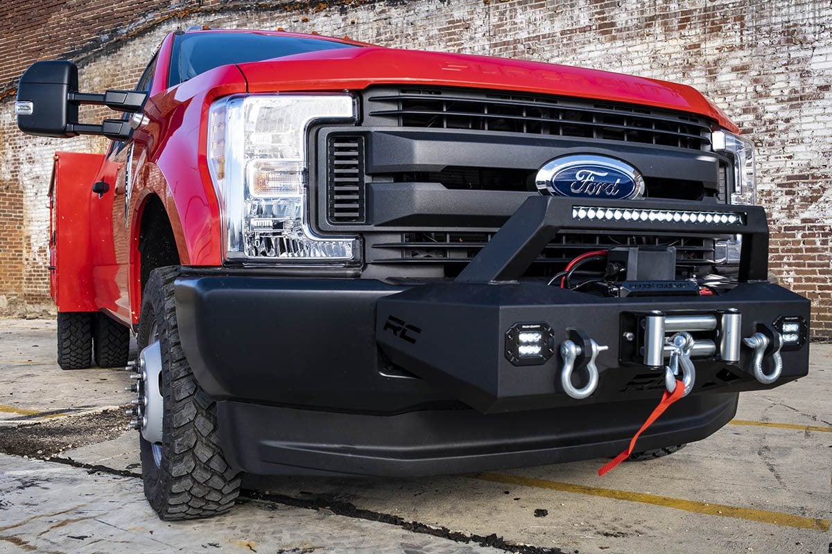 Rough Country EXO Winch Mount Kit | Ford Super Duty 2WD/4WD (2017-2020)