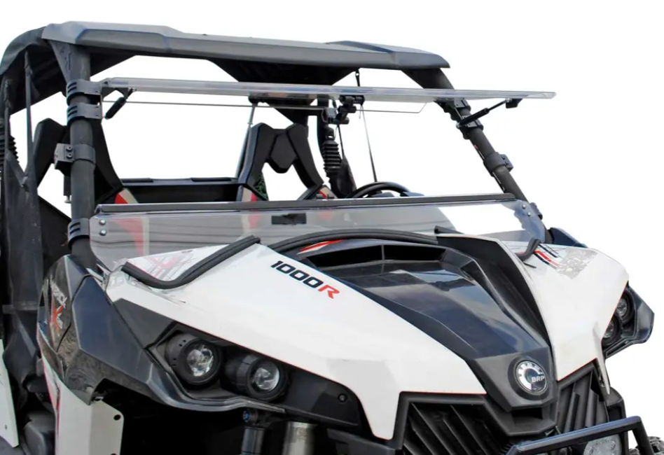 Can-Am Maverick Scratch Resistant Flip Windshield