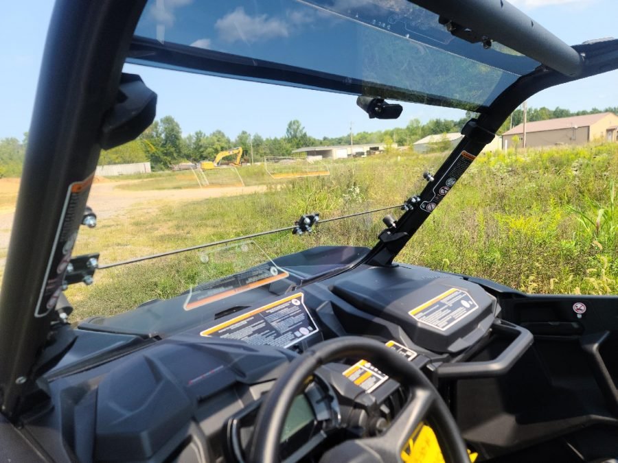 Maverick Trail & Sport Fold Down Windshield (Fits all years & 2021 - Up Commander/Commander MAX) - Offroad Armor