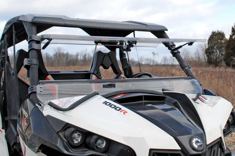 Can-Am Maverick Scratch Resistant Flip Windshield