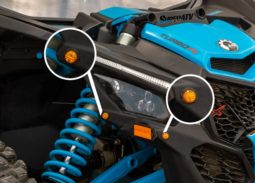 Can Am Maverick X3 Plug & Play Turn Signal Kit
