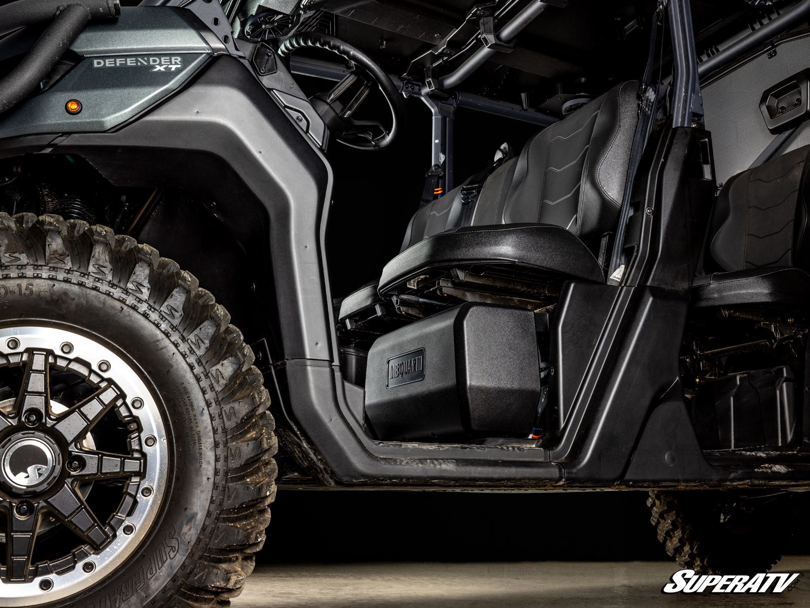 MB Quart 400 - Watt Can - Am Defender Tuned Subwoofer Kit - Offroad Armor