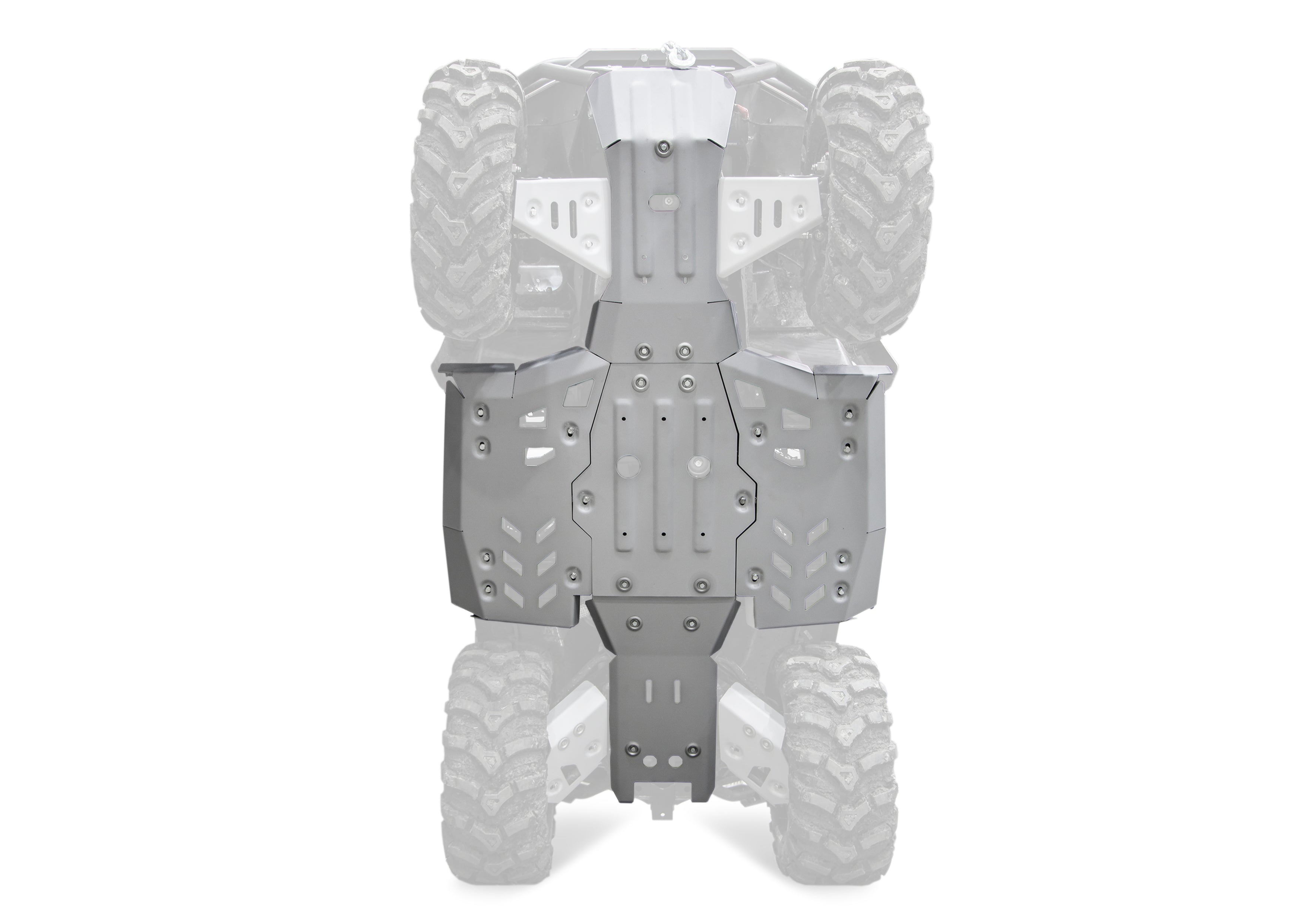 CF Moto C Force 600 Touring Alloy Central Skid Plate