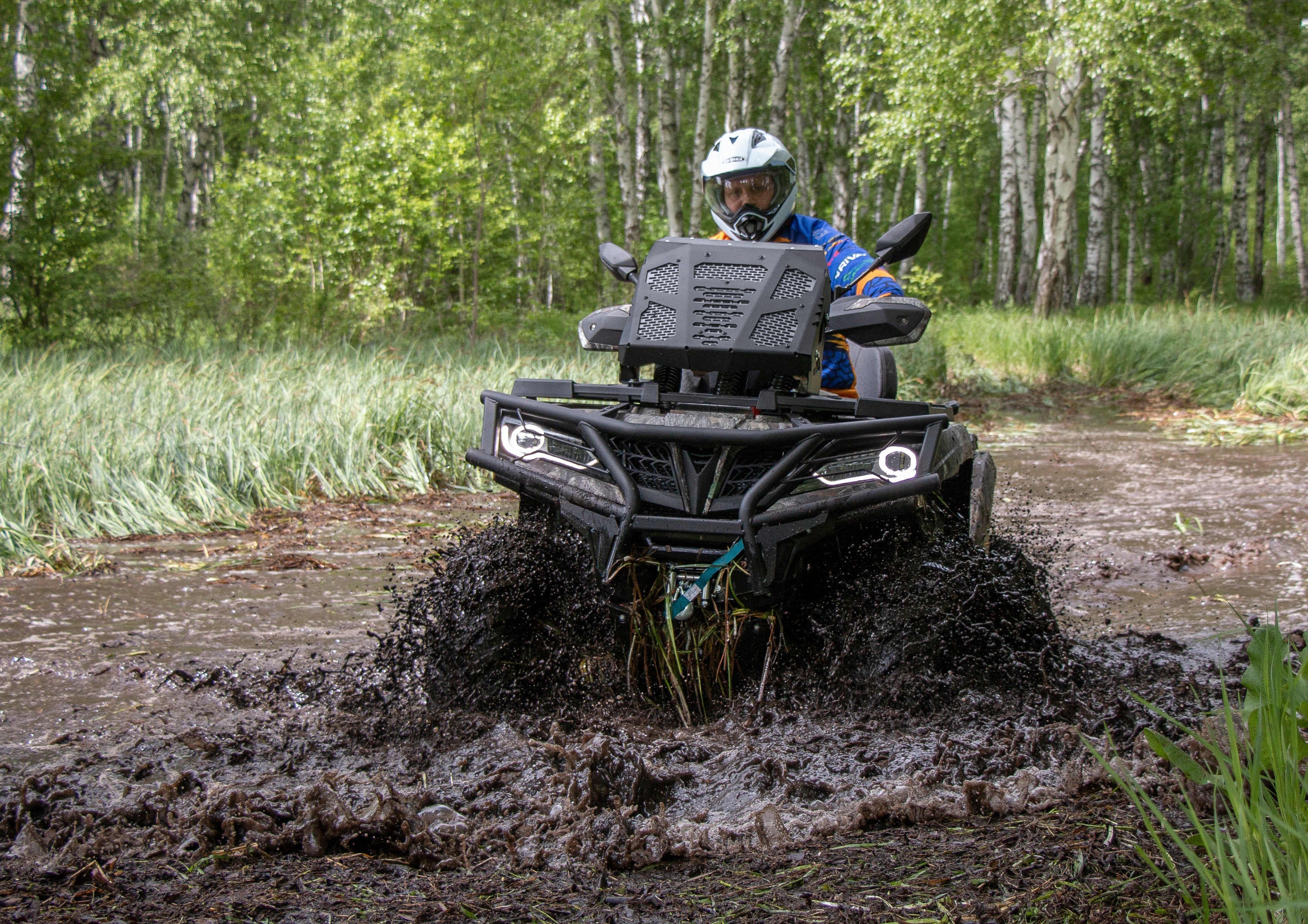 CF Moto C Force 800XC/1000 Radiator Relocation Kit With Snorkel