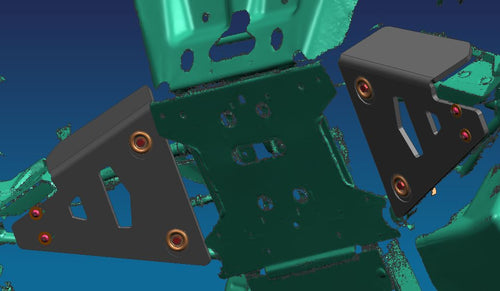 Can-Am Defender HD5 / HD8 / HD10 Plastic Front A Arm Guards