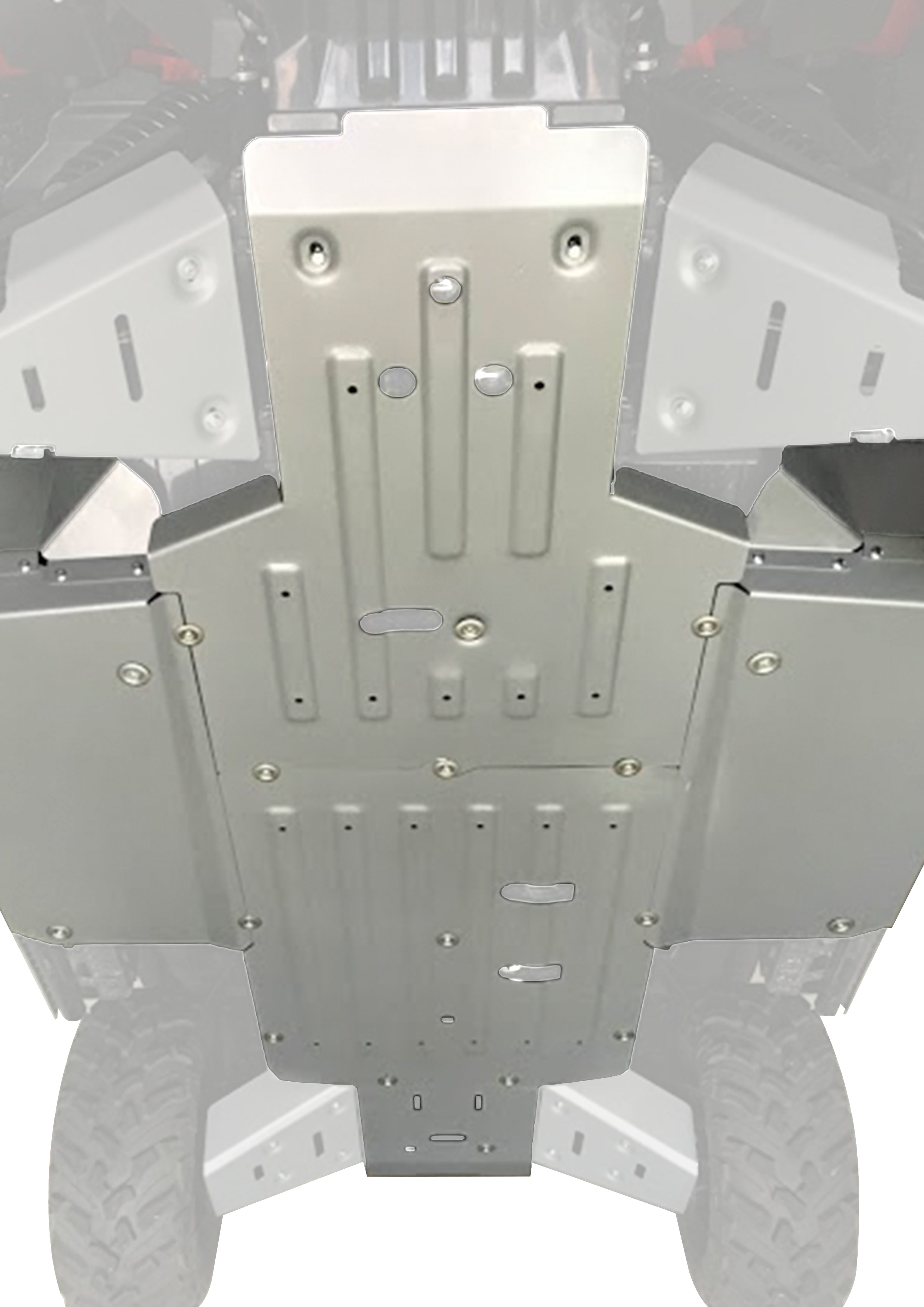 Honda Pioneer 1000 Alloy Central Skid Plate 2022+