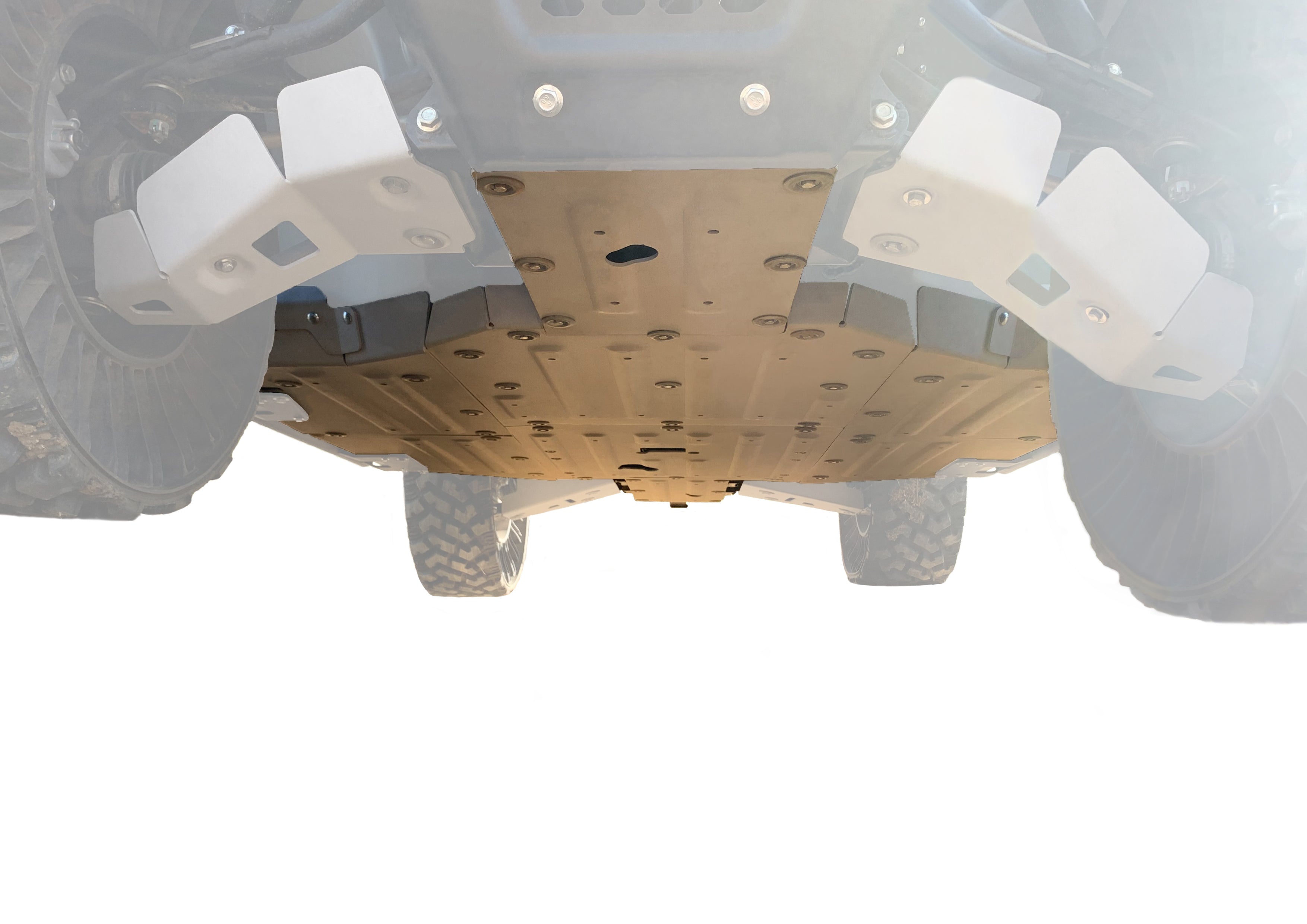 CF Moto U Force 600 Alloy Central Skid Plate