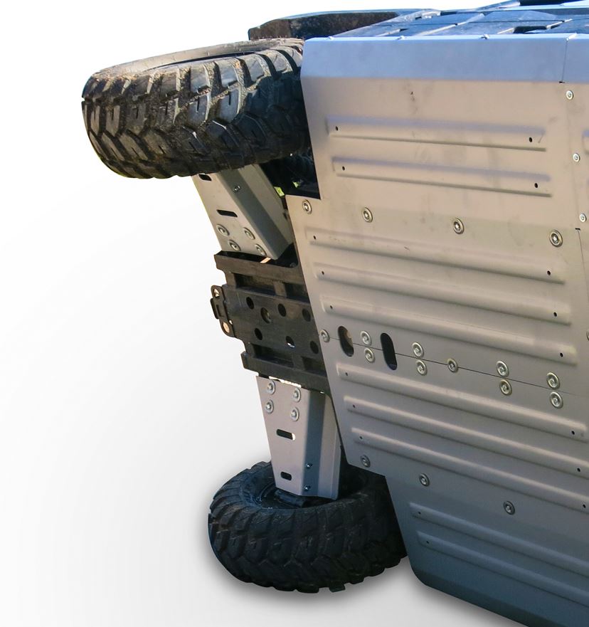 Kawasaki Mule PRO DX / DXT / FX / FXT Alloy Rear Arm Guards