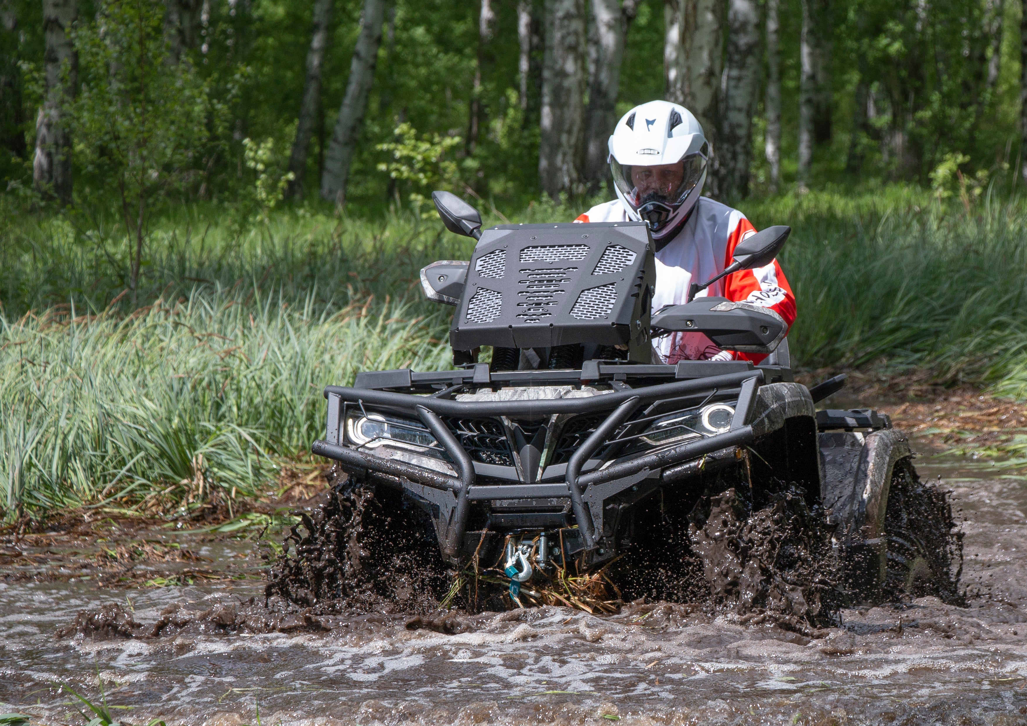 CF Moto C Force 800XC / 1000 Radiator Relocation Kit