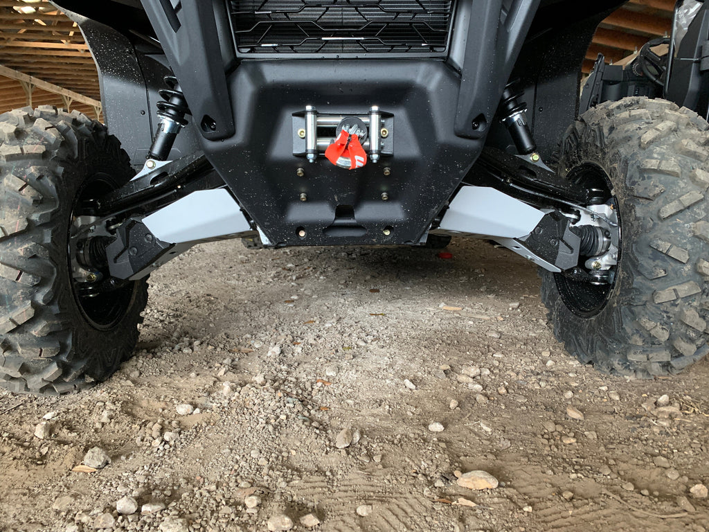 Can-Am Defender HD5 / HD7 / HD8 / HD9 / HD10 Curved Alloy Front A Arm Guards