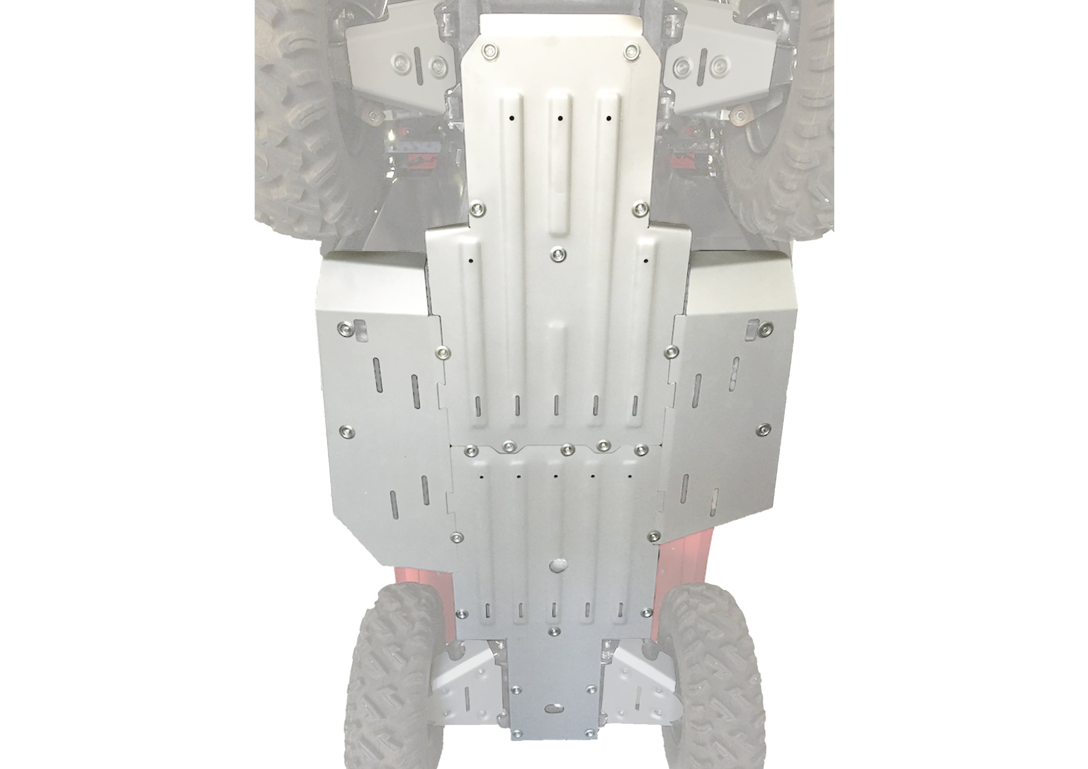 Honda Pioneer 500 Alloy Central Skid Plate