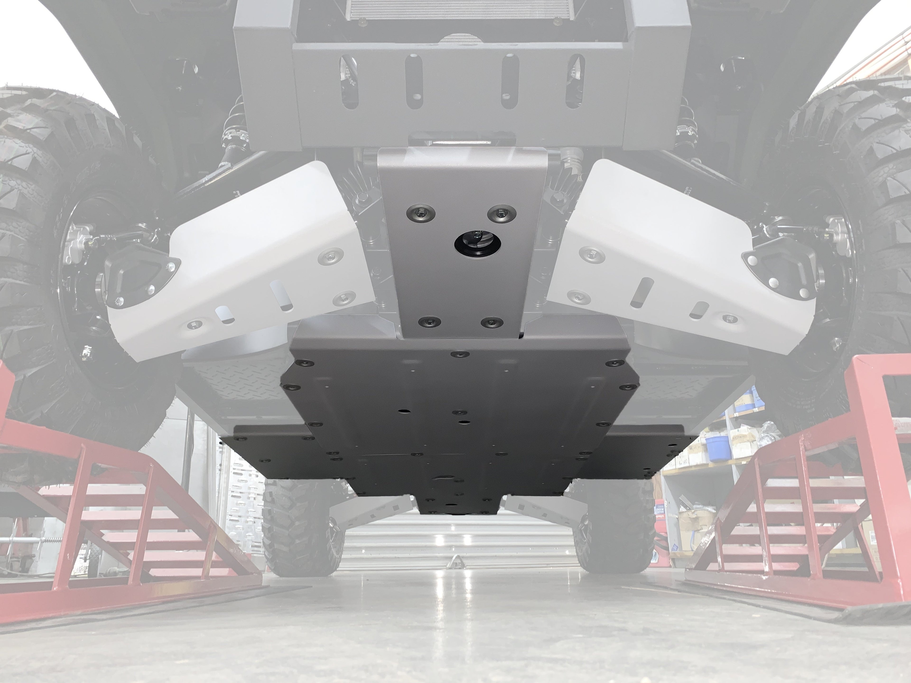 Kawasaki Mule PRO-MX / EPS / EPS LE Central Skid Plate