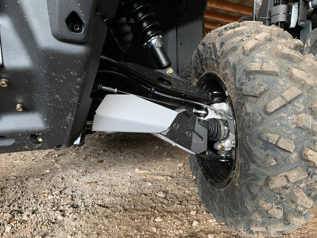 Can-Am Defender HD5 / HD7 / HD8 / HD9 / HD10 Curved Alloy Front A Arm Guards