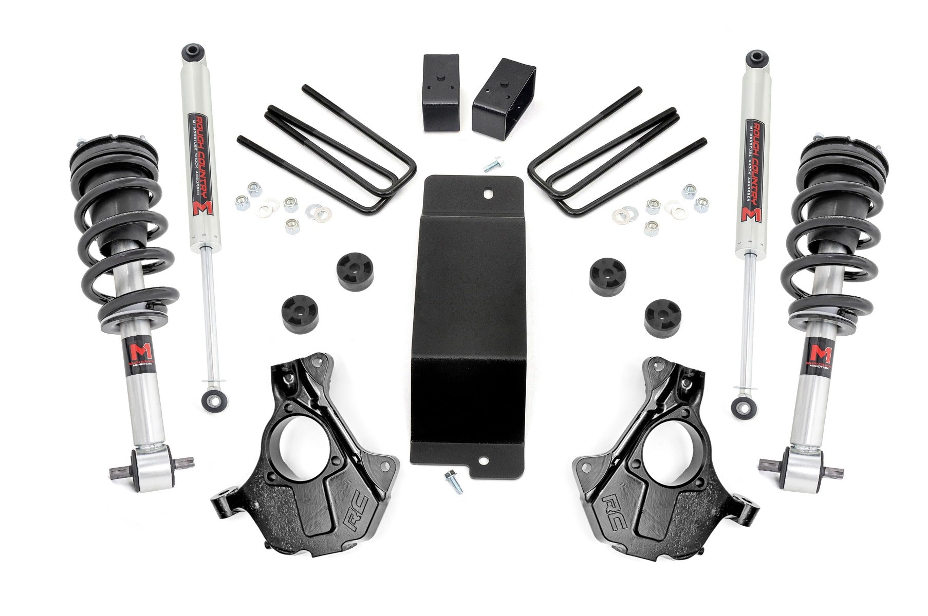 3.5" Lift Kit | Alu/Stamp Steel LCA | M1 Strut | | Chevy/GMC 1500 (14-18)
