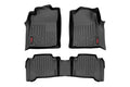 Rough Country Floor Mats | Front and Rear | Toyota Tacoma 2WD/4WD (2005-2011)