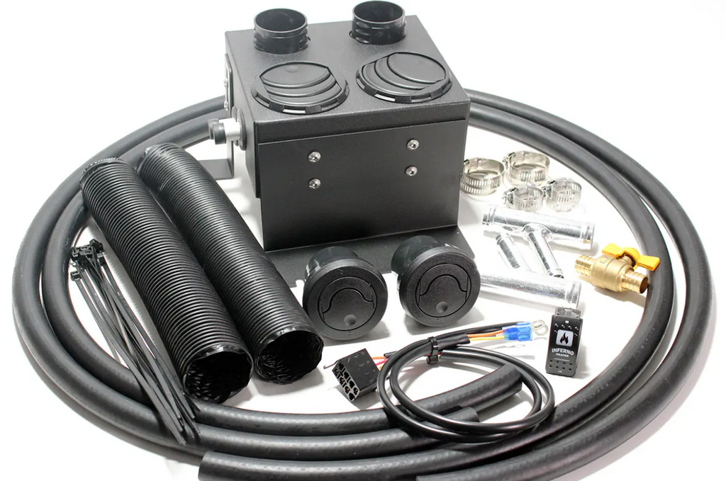Inferno Cab Heater Kit With Defrost - 2018-Current Can-Am Maverick Trail