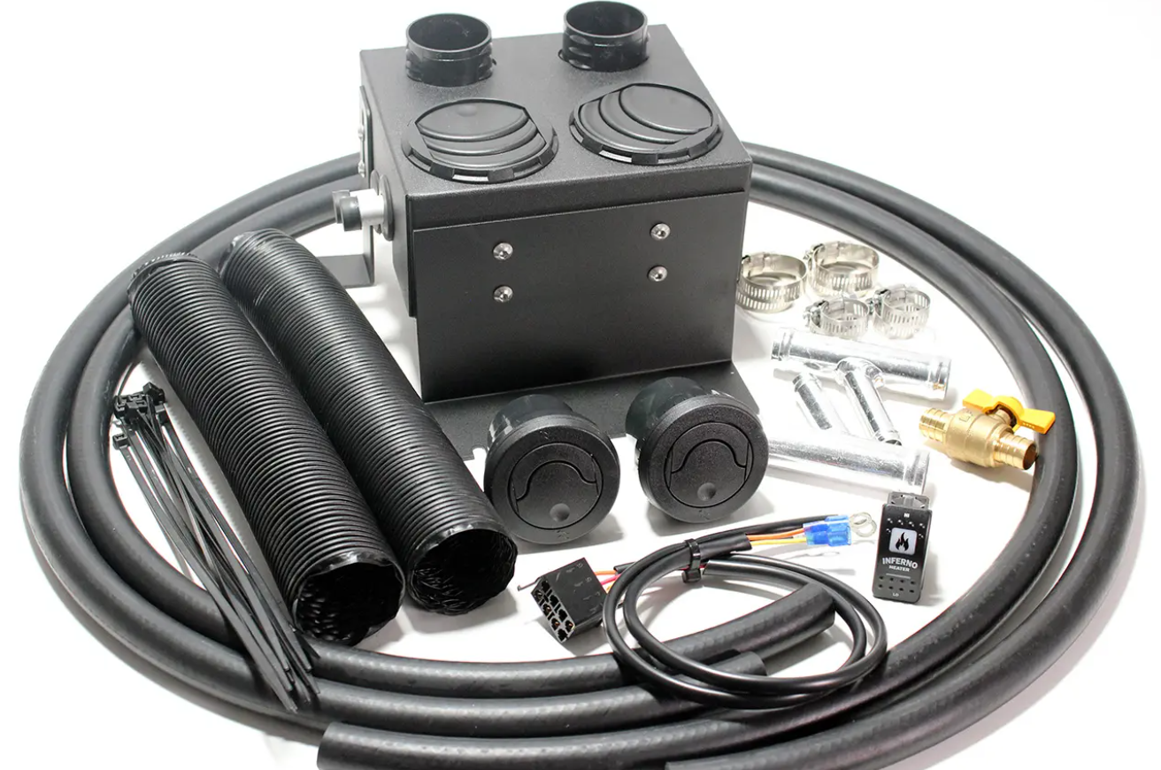Inferno Cab Heater Kit With Defrost - 2018-Current Can-Am Maverick Trail