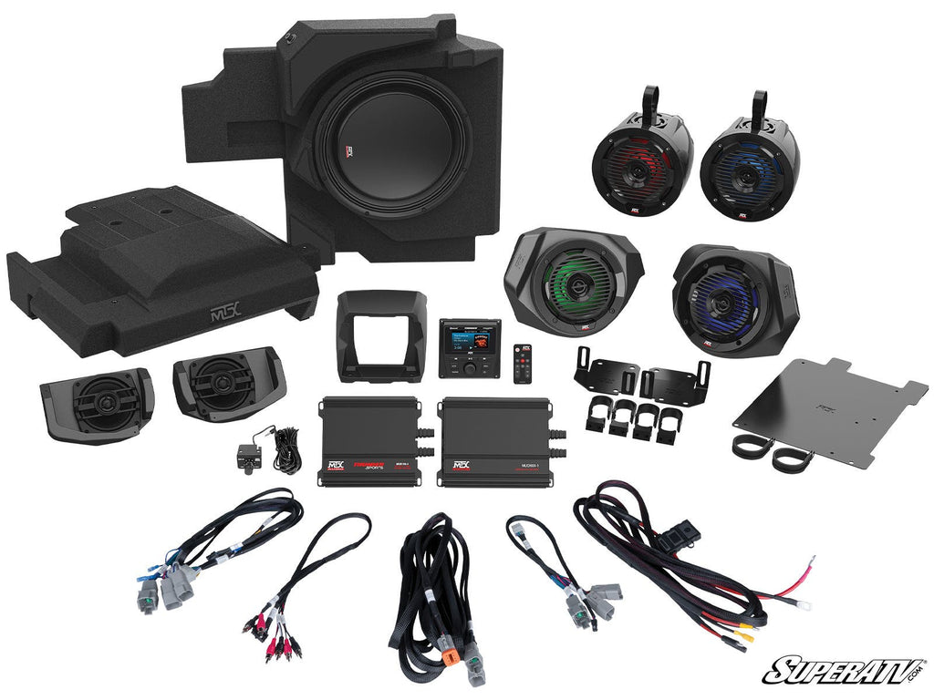MTX Can - Am X3 - 17 - THUNDER Sound System - Offroad Armor