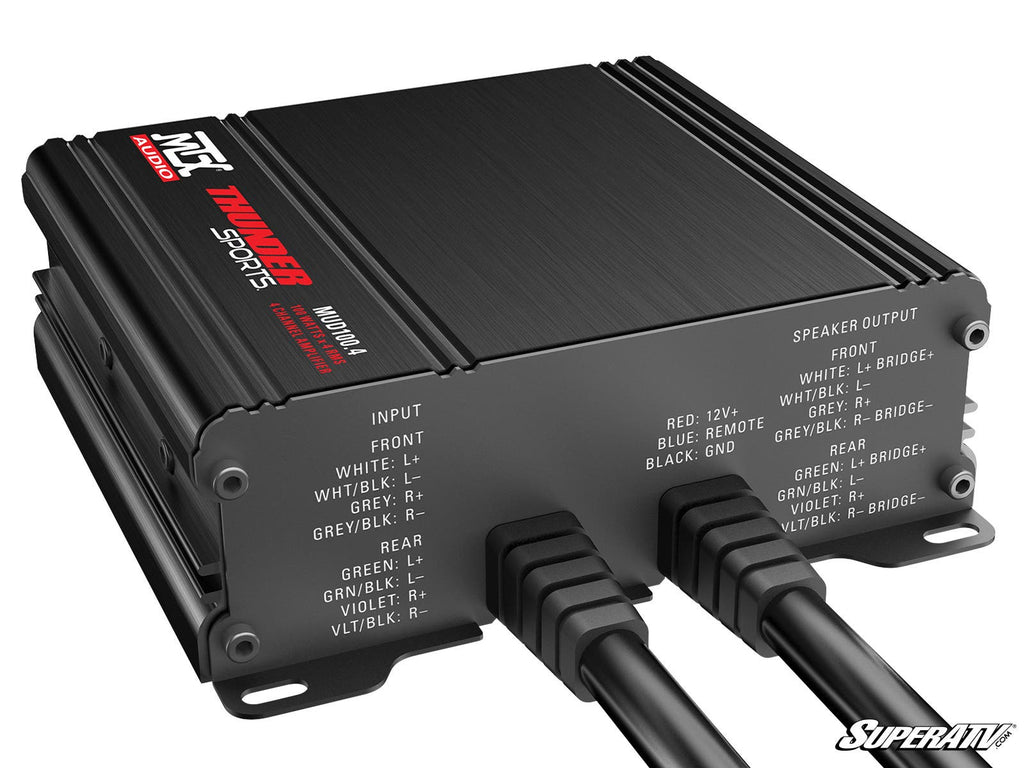 MTX MUD100 - 4 UTV Amplifier - Offroad Armor
